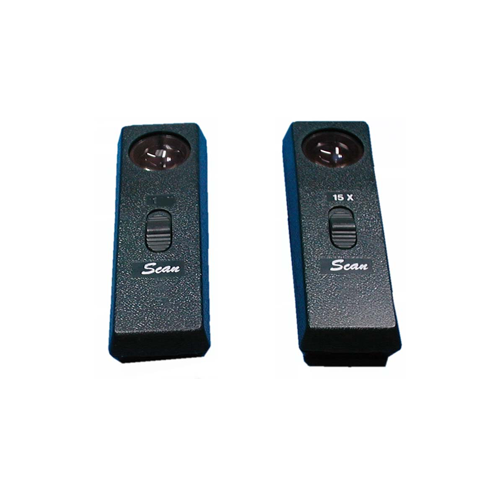 附燈放大鏡(15X)