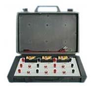 燈泡串並聯示教板	