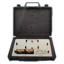 並聯燈泡電路示教板